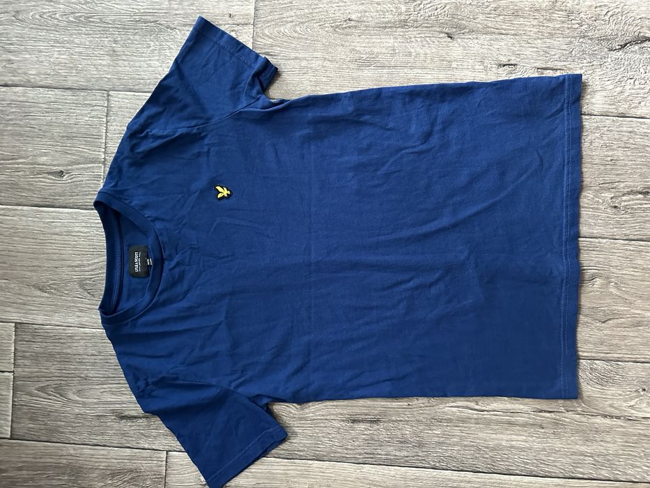 Футболка Lyle & Scott синя бавовняна XS-S нова