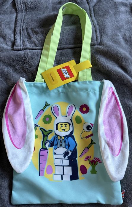 Torba z uszami królika Lego