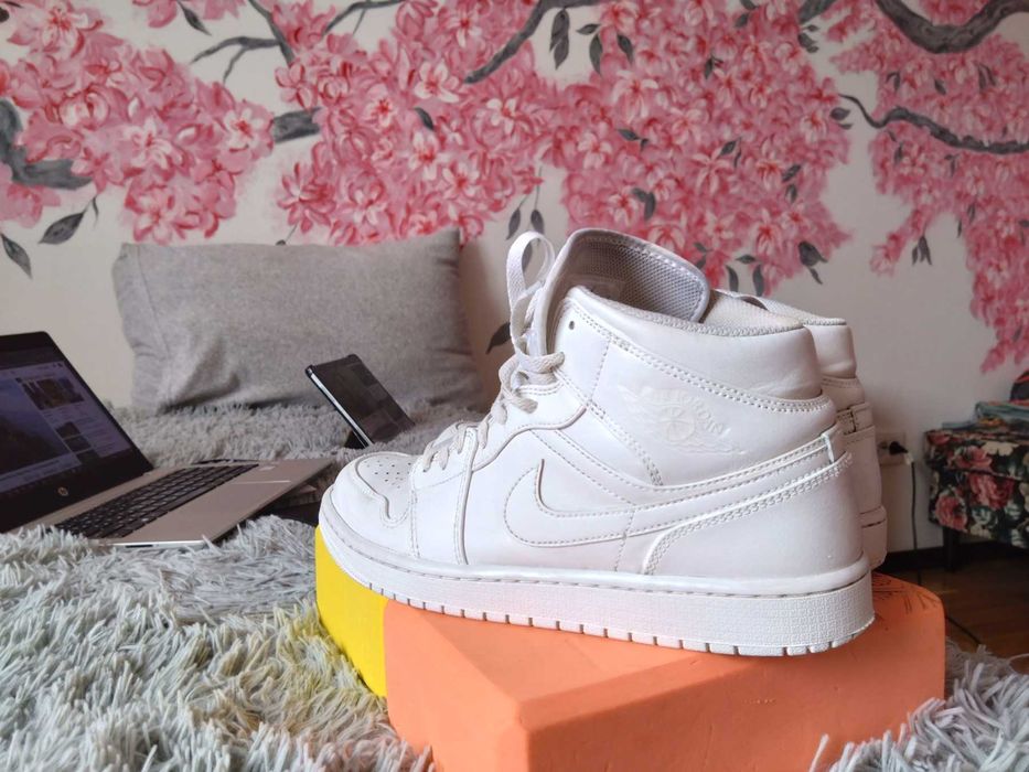 Jordan 1 white фулл ориг