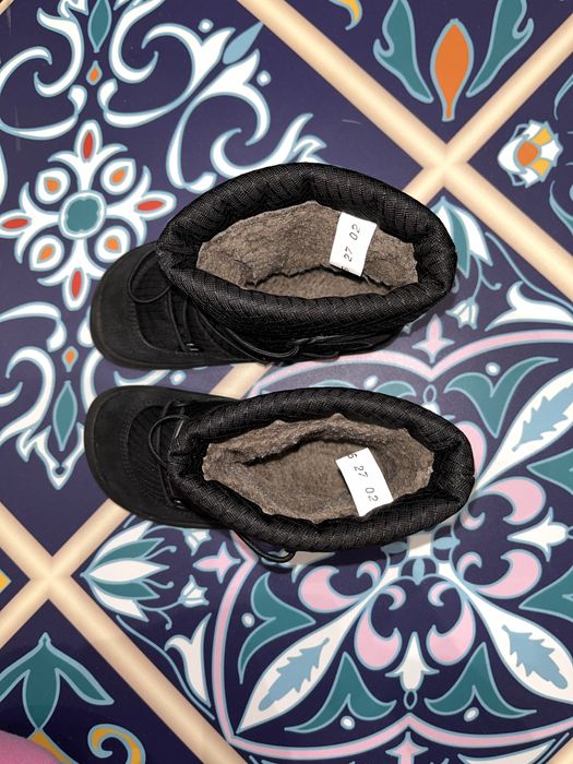 Zimowe Froddo barefoot 27, wkładka 17,8cm, wciągane, wysokie podbicie