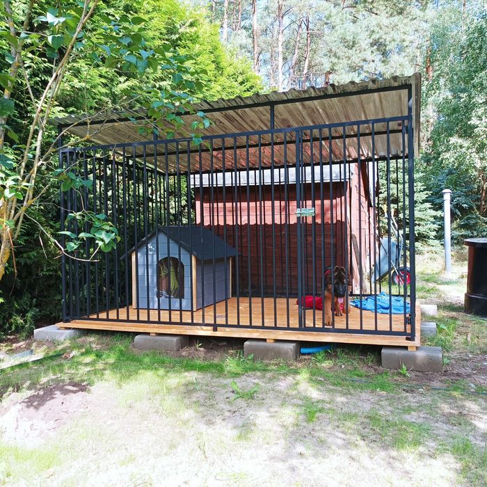 Kojce dla Psów klatki boxy schowki drewniane transport montaż w cenie