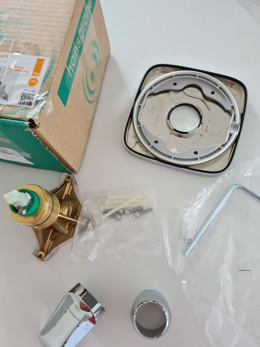Bateria prysznicowa podtynkowa Hansgrohe Logis chrom