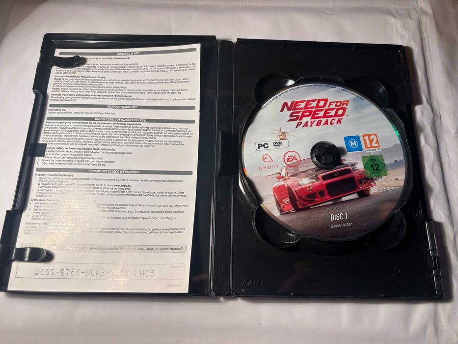 Gra Need for Speed Payback + Gratis