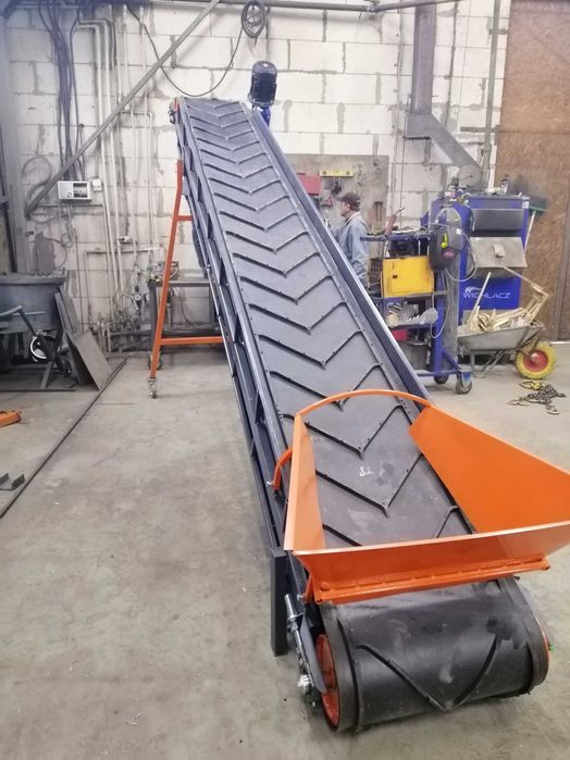 Ленточный погрузчик, конвейер, транспортер, гребешковый, шевронный