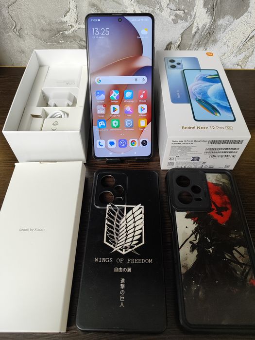 ИГРОВОЙ Xiaomi redmi note 12pro 5G, память 8+8-256гиг,идеал.