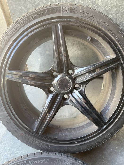 Jantes 17" 5x112 com pneus