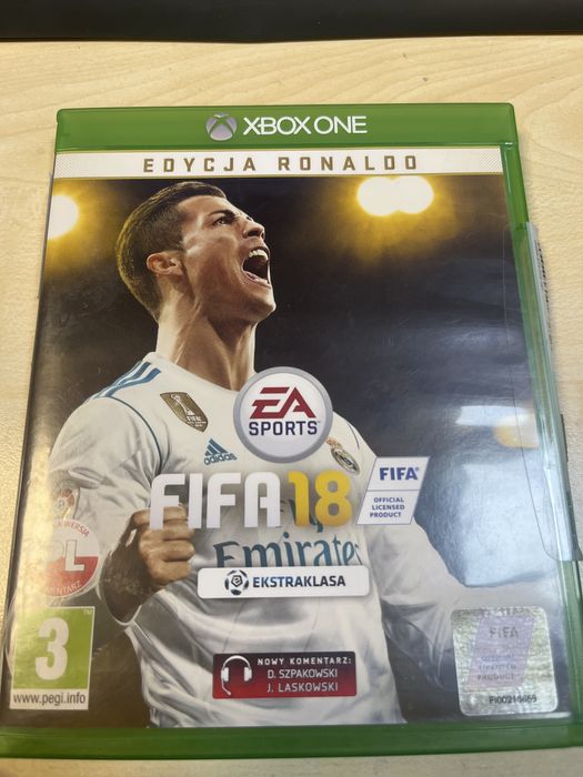 Gra na xbox one Fifa 18