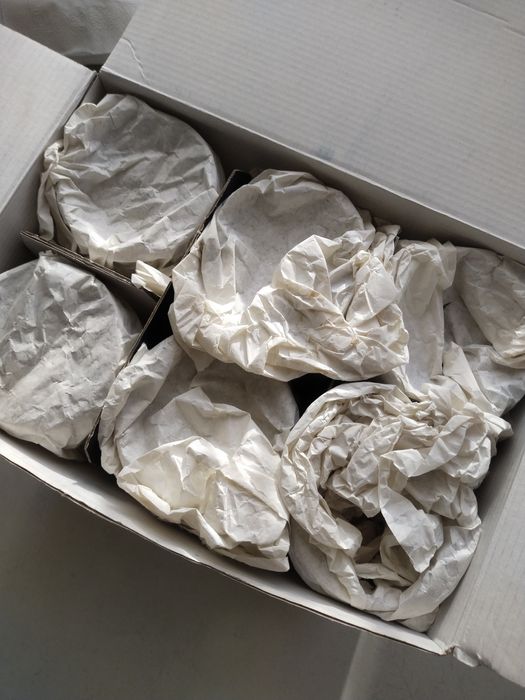 6 новых бокалов для вина Crystalite Bohemia 6×190 мг