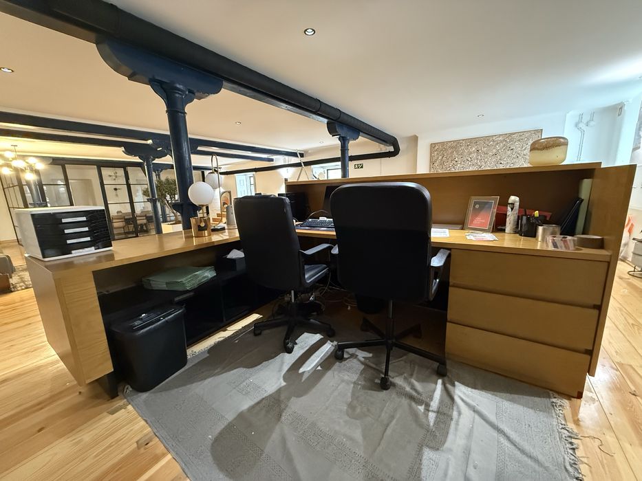 Balcão de recepção espetacular