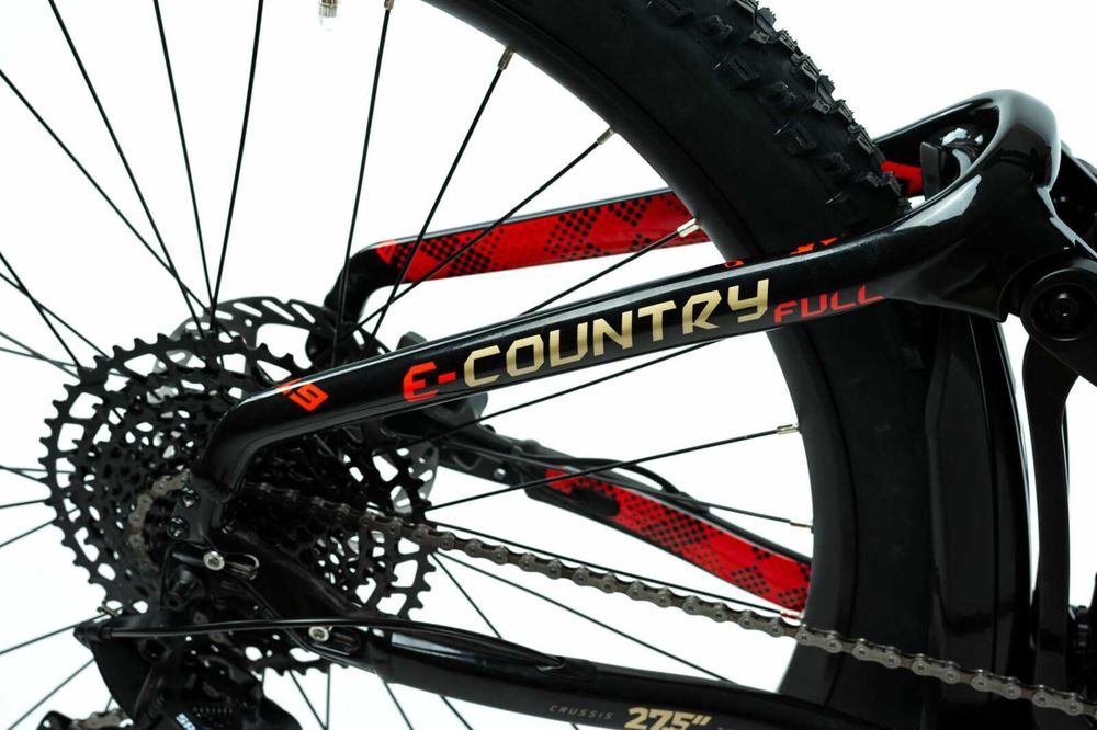 Rower elektryczny CRUSSIS e-Country full 11.9 21,5" aluminium Raty 0%