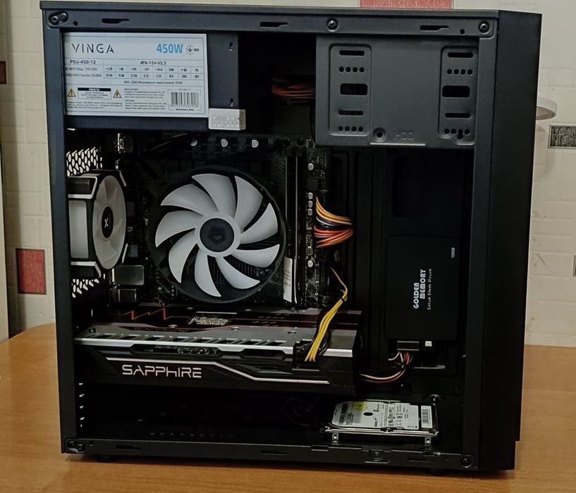 Игровой ПК компьютер RX 580 (GTX 1650, GTX 1660)