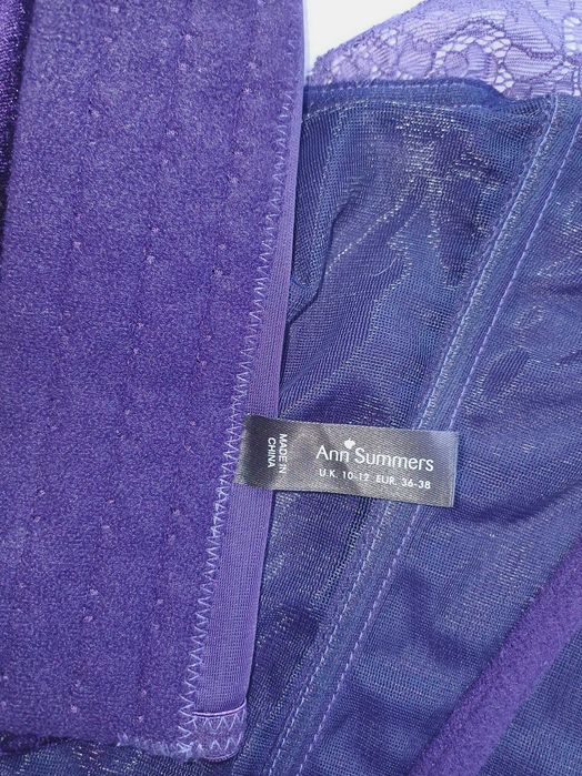 Корсет оксамитовий ann summers  розмір 36-38