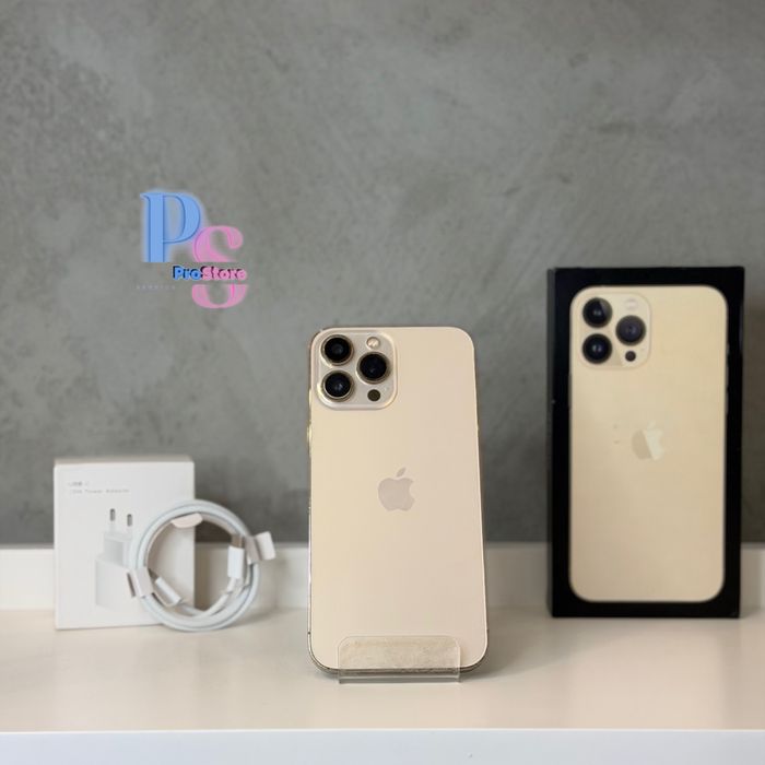 Apple iPhone 13 Pro Max 128GB Gold | Bateria 100% | Gwarancja/Faktura