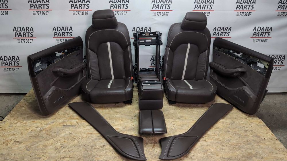 Комплект сидінь (передні, задні, салон) з Audi A8 2016 (D4 restyle) L