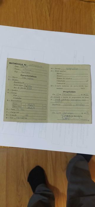 Livrete de bicicleta pasteleira