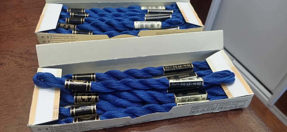 Linhas bordados - DMC perlé 5