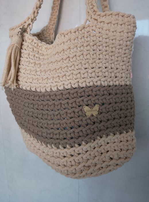 Torba worek ręcznie robiona