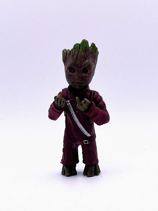 Groot (Baby) Figura de Coleção Attitude Marvel (7,5 cm)
