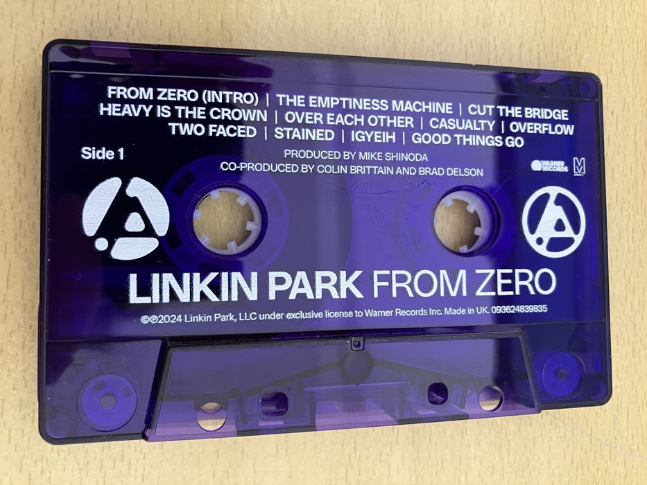 Linkin park - from zero k7 cassete