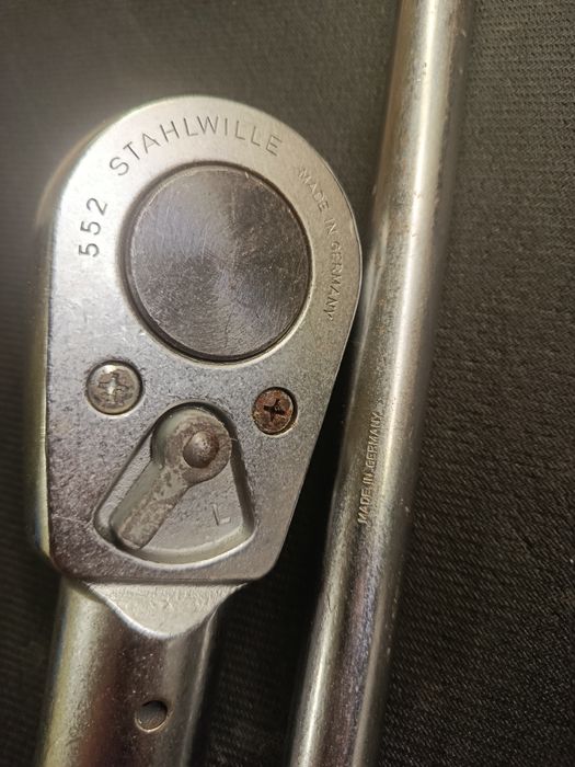 Grzechotka 3/4 Stahlwille 552 + rękojeść 558 komplet TIR (Hazet)
