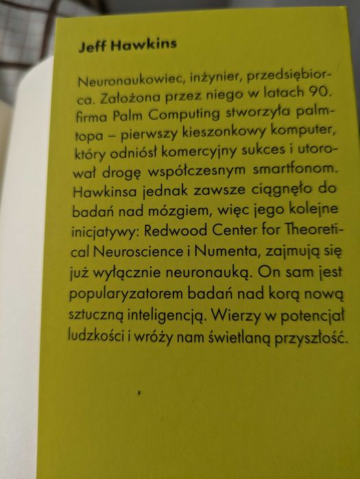 Tysiąc mózgów w twojej głowie Jeff Hawkins