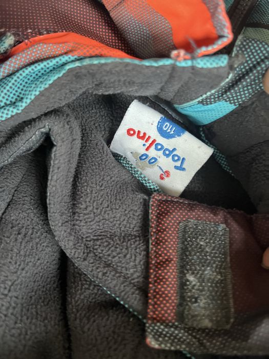 Зимовий костюм 110 тепла куртка і напівкомбінезон