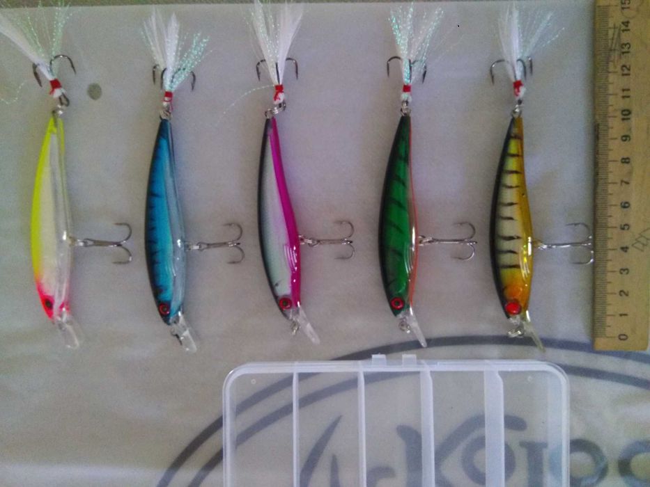 Набір воблерів, набор воблеров, воблер, блесна, блешня,