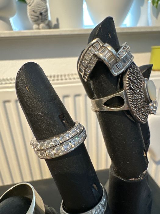 srebro vintage/pierścionki, próba 925