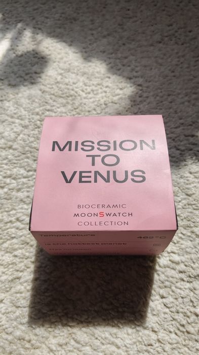Swatch Omega Speedmaster Mission to Venus