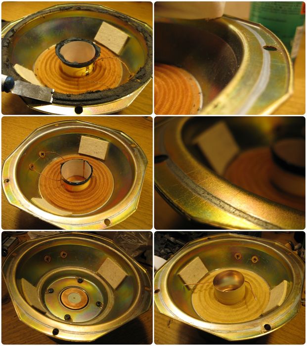 Naprawa regeneracja głośników kolumn Unitra Tonsil zachodnich marek