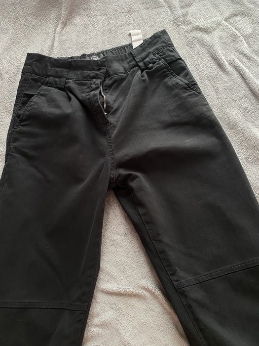 Szerokie spodnie ze ściągaczami