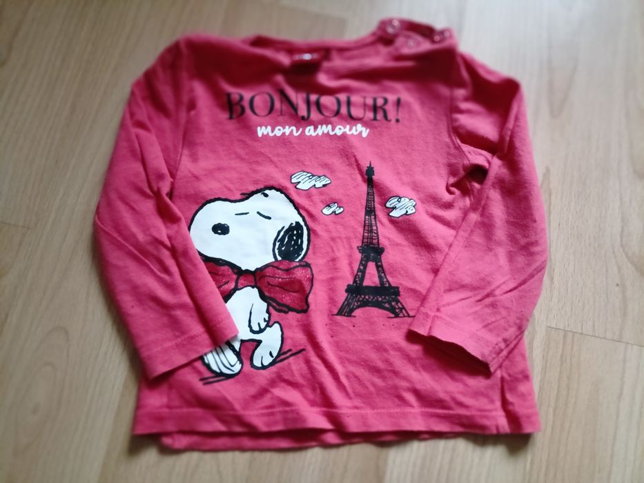 4x koszulka dla dziewczynki rozm 80