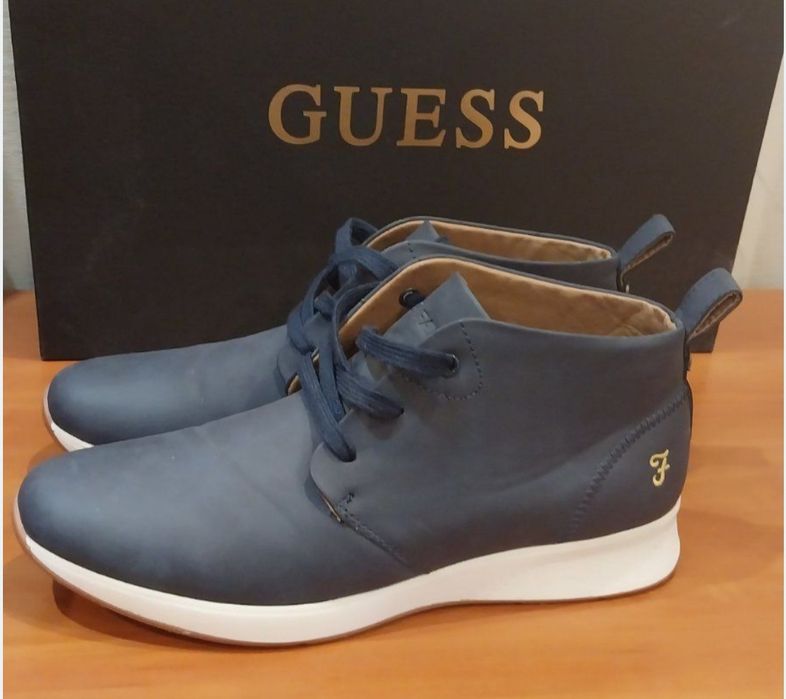 Продам мужские кожаные демисезонные лёгкие очень  полуботинки Farah