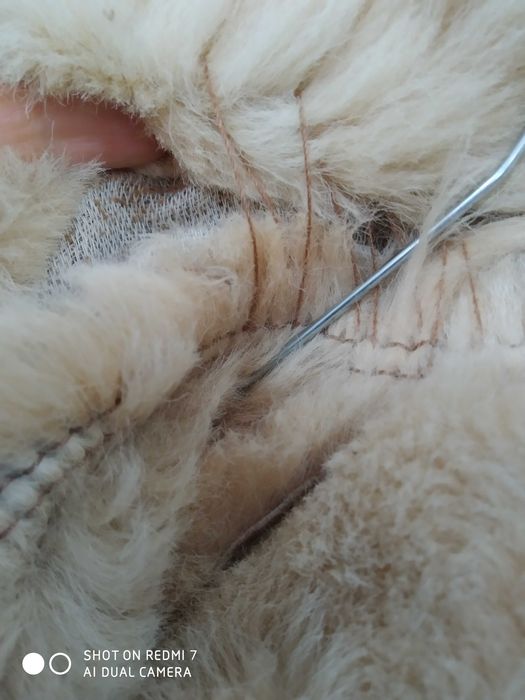 casaco de pele genuína