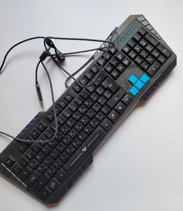 Клавіатура дротова Aula Surprise Evil USB Black