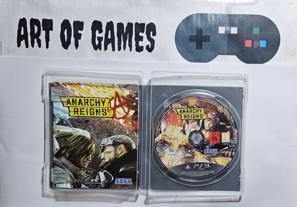 Anarchy Reigns Ps3 Playstation 3 Komplet 3xA BDB