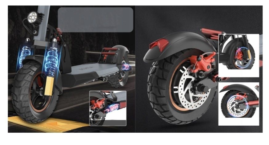 Електросамокат 45 км/год 800W