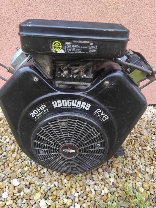 silnik traktorek kosiarka vanguard 20 hp briggs stratton pionowy