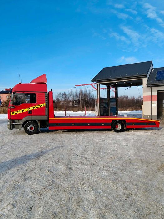 Man Pomoc Drogowa Laweta Autolaweta Nowa Wyciągarka Winch Uciąg 11 Ton