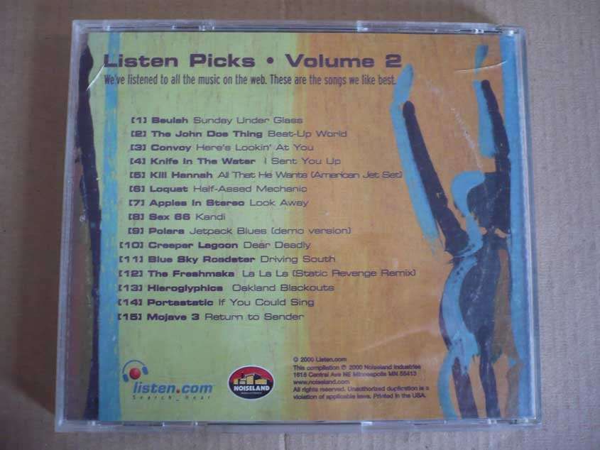 Cd "Listen picks" (volume ll)