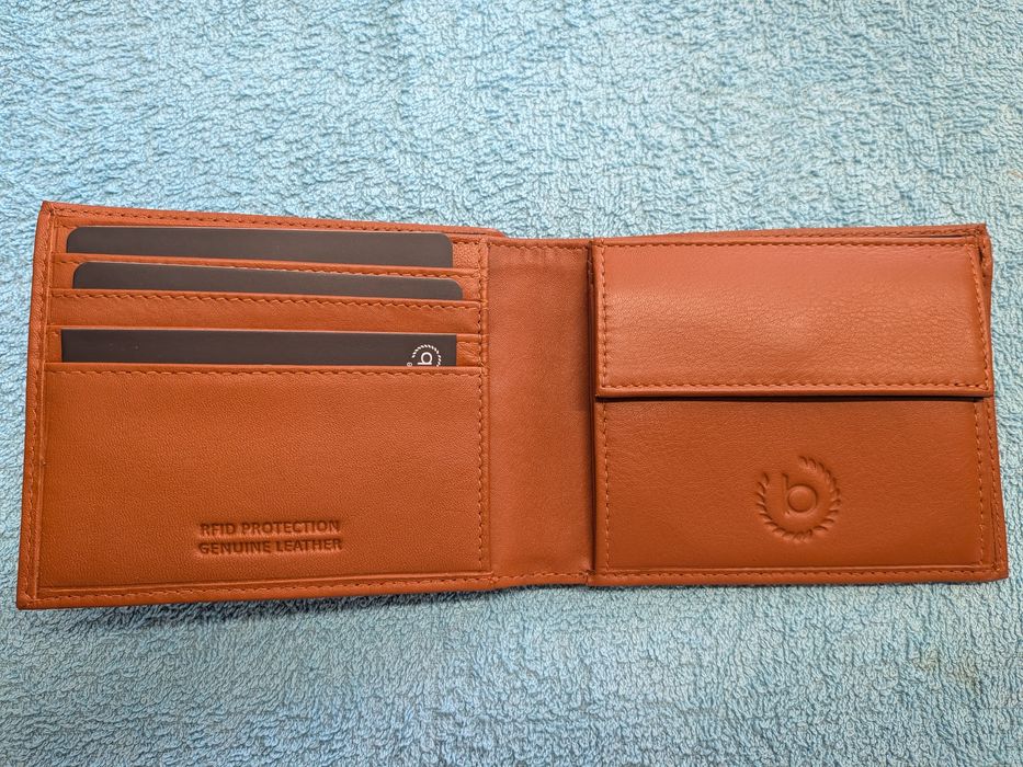 Portfel Bugatti Abbondio Cognac