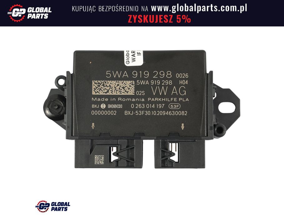 Audi S3 8Y Moduł Sterownik Czujnika Parkowania PDC 5W