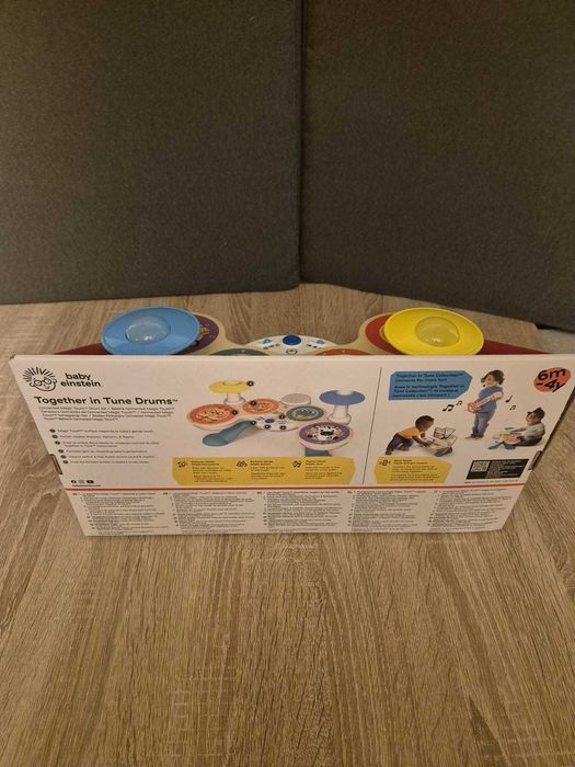Hape - Baby Einstein - Magiczna dotykowa perkusja 800900. Nowy