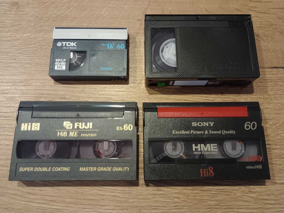 Przegrywanie kaset VHS i kasetek z kamer na pendrive, DVD, 19zł kaseta