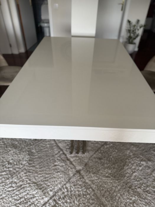 Mesa extensivel branca