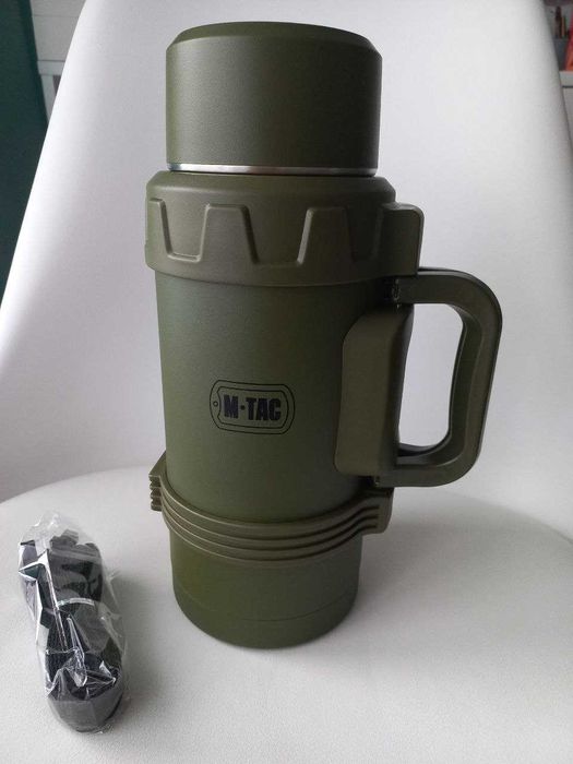 M-Tac термос туристичний 1600 мл олива/нерж.