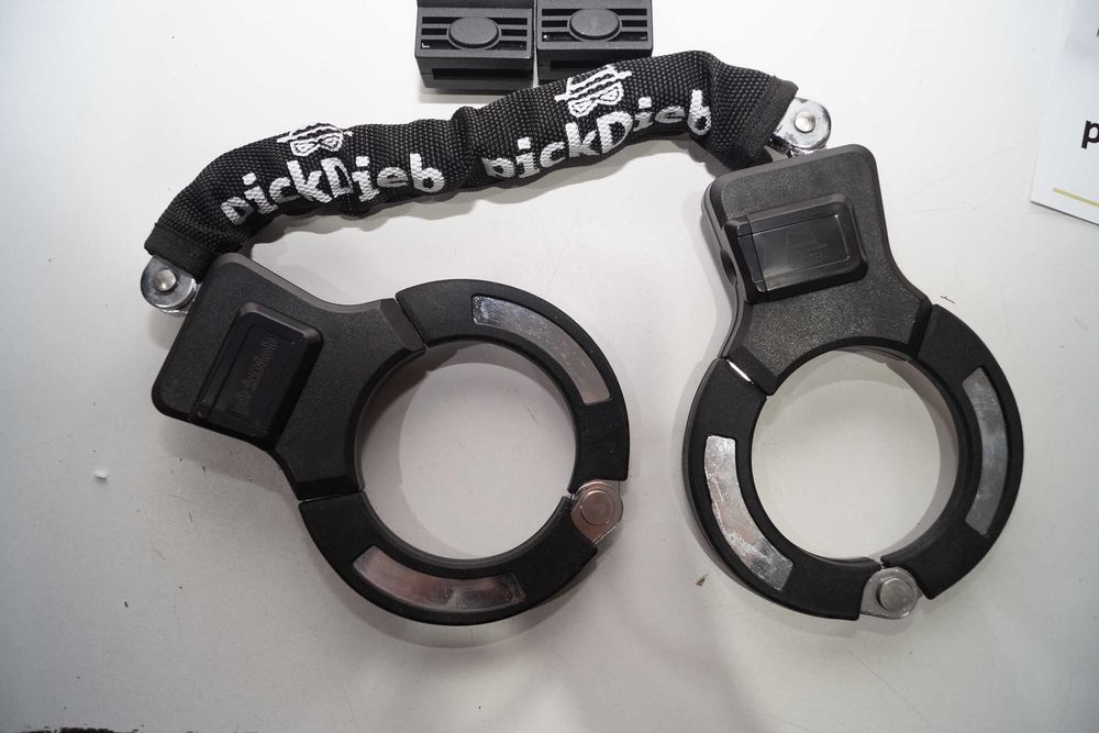 896 PickDieb Blokada łańcuchowa do roweru i hulajnogi solidna i bezpieczna
