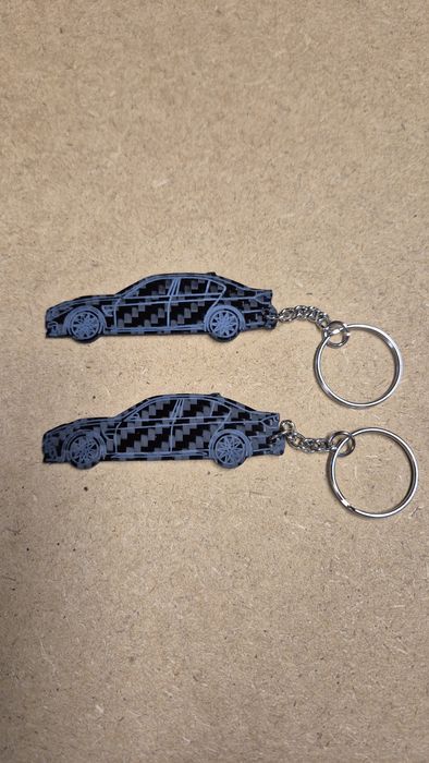 Porta Chaves personalizados Fibra de Carbono