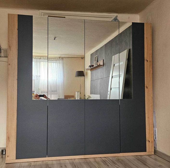 Szafa szara / dąb wotan