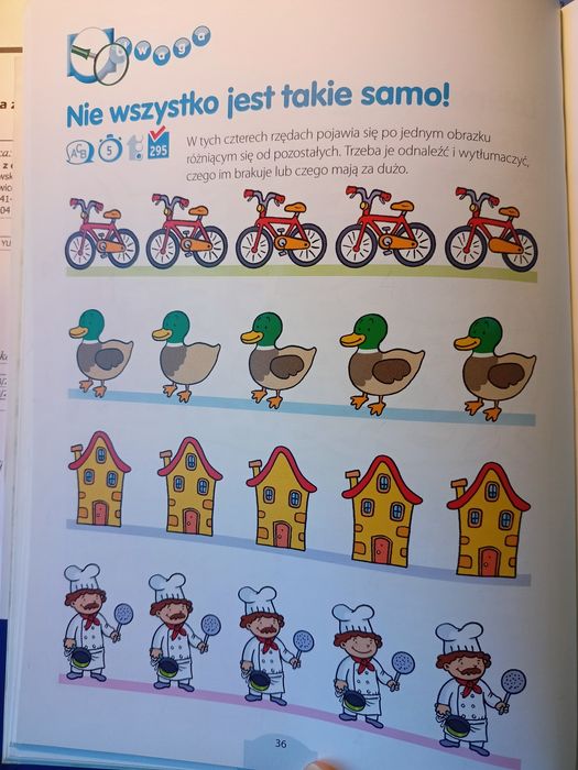 Mały geniusz, książka, zadania dla dzieci, zabawa, nauka.